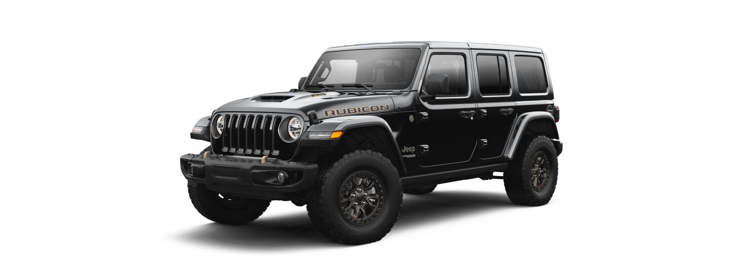 Black Jeep Wrangler Rubicon 392