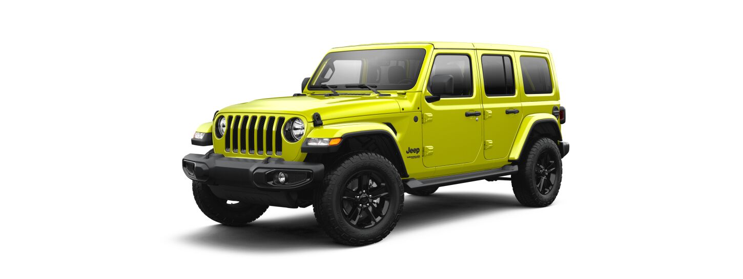 Yellow Jeep Wrangler Sport S High Velocity Buy Online