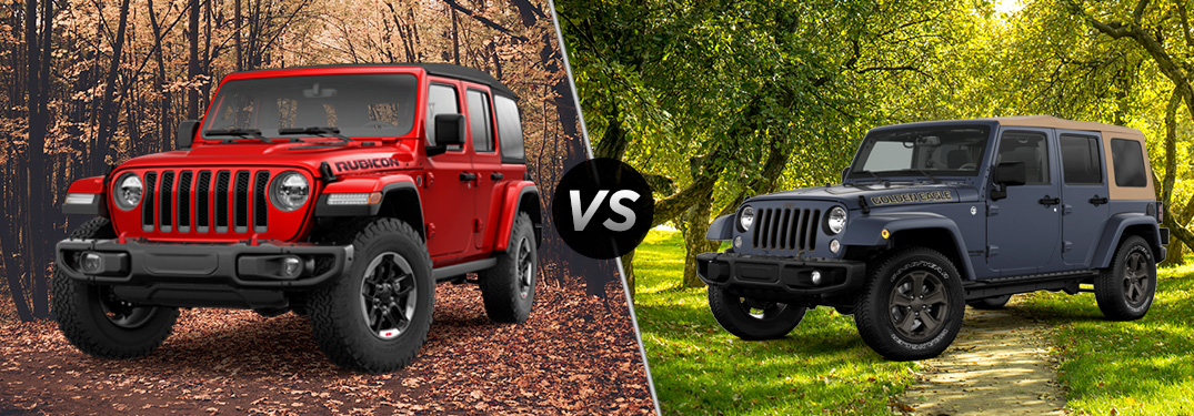 Wrangler JK vs JL